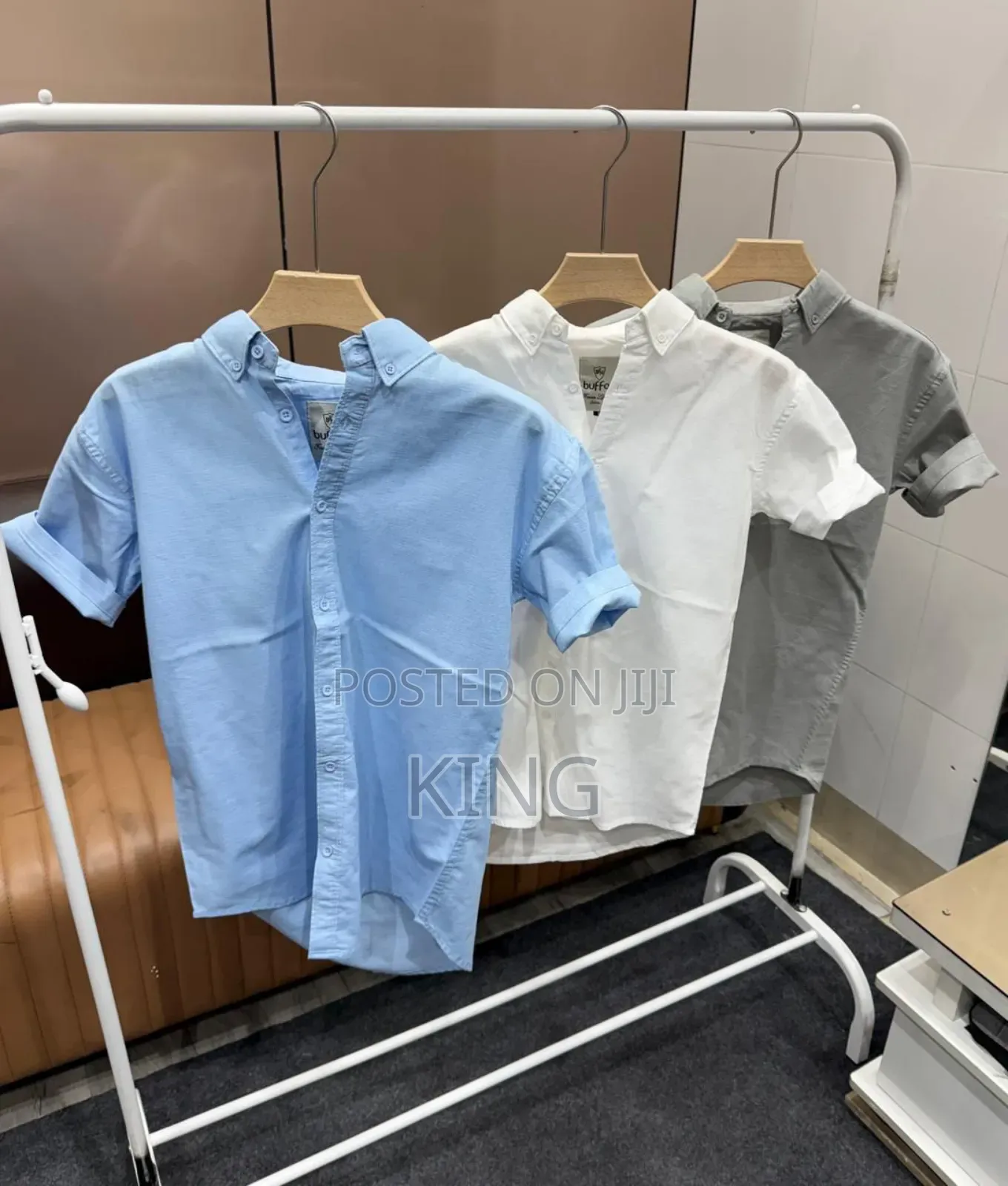 Casual Short Sleeve Linen Shirts. 9colors