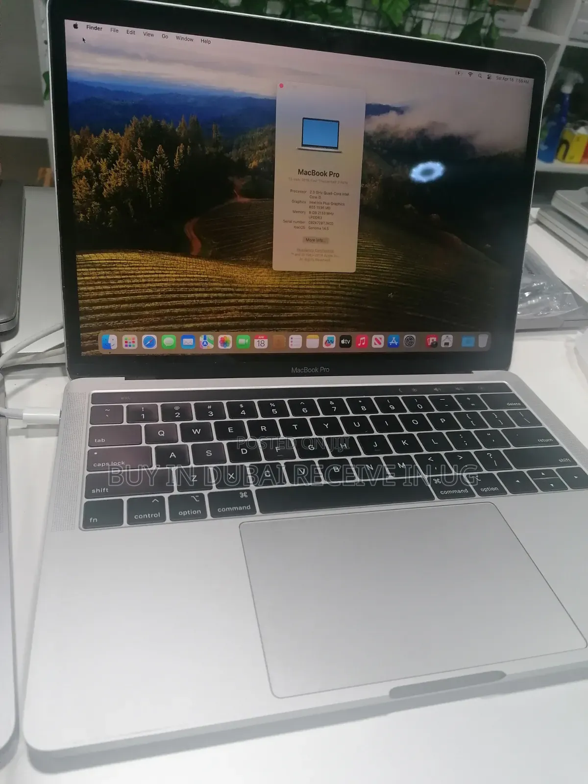 Laptop Apple MacBook 2018 8GB Intel Core i5 SSD 256GB