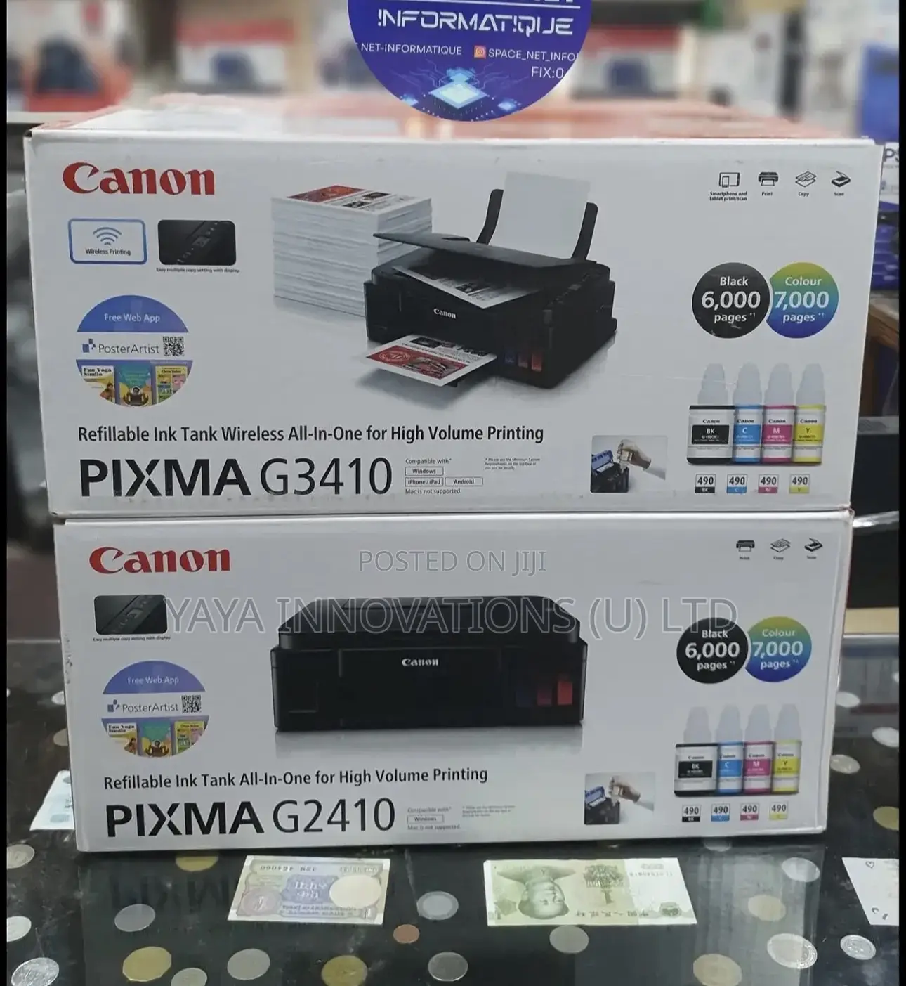Canon Pixma G2410 Color 3-in-1 Printer