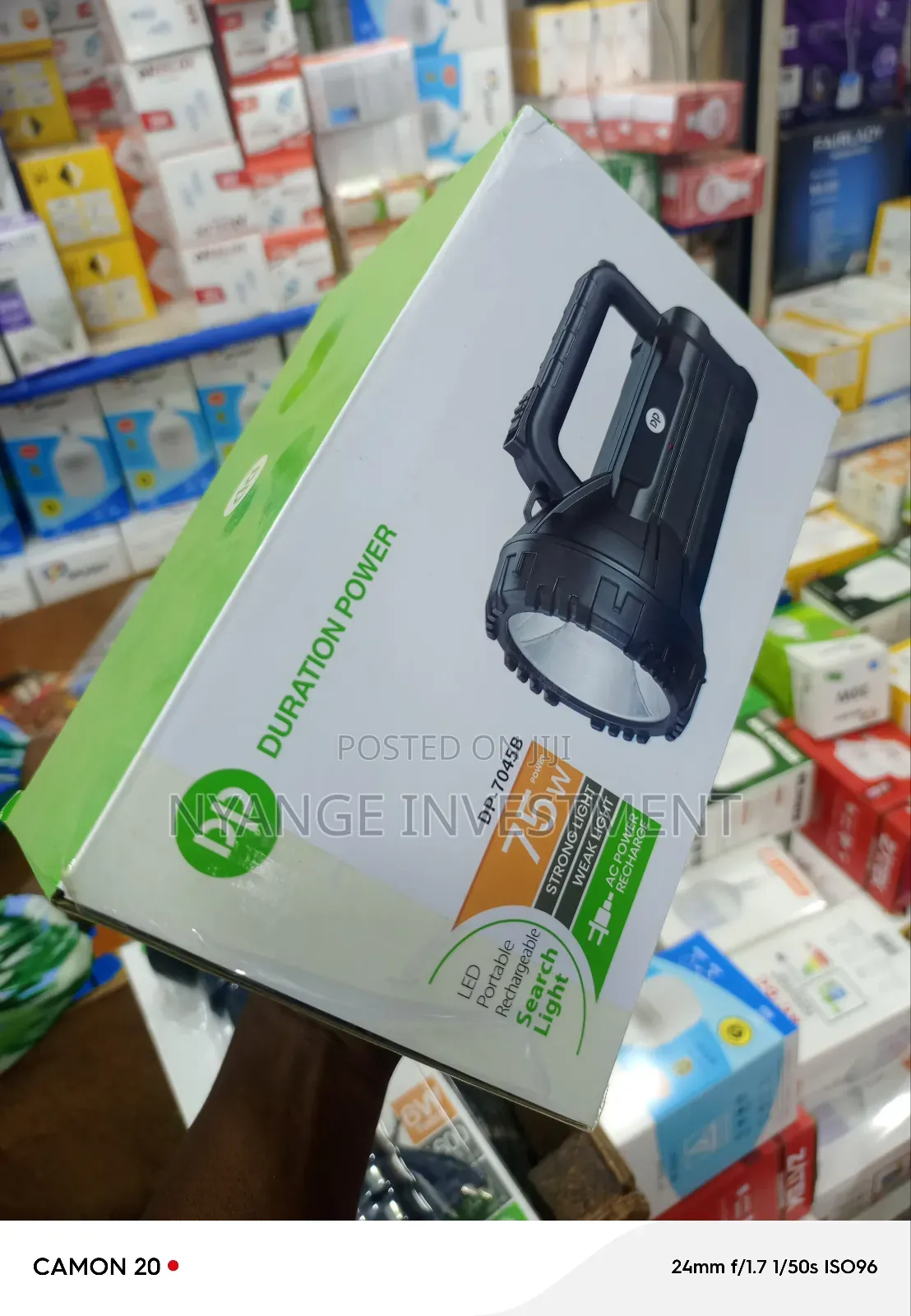 Torch Rechargeable