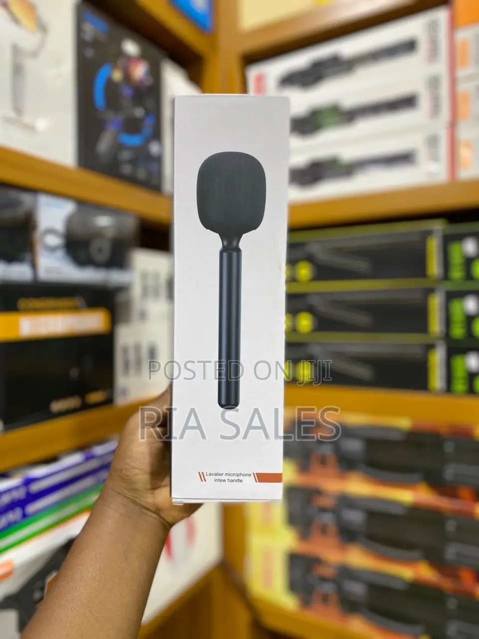 Lavalier Microphone Interview Handle