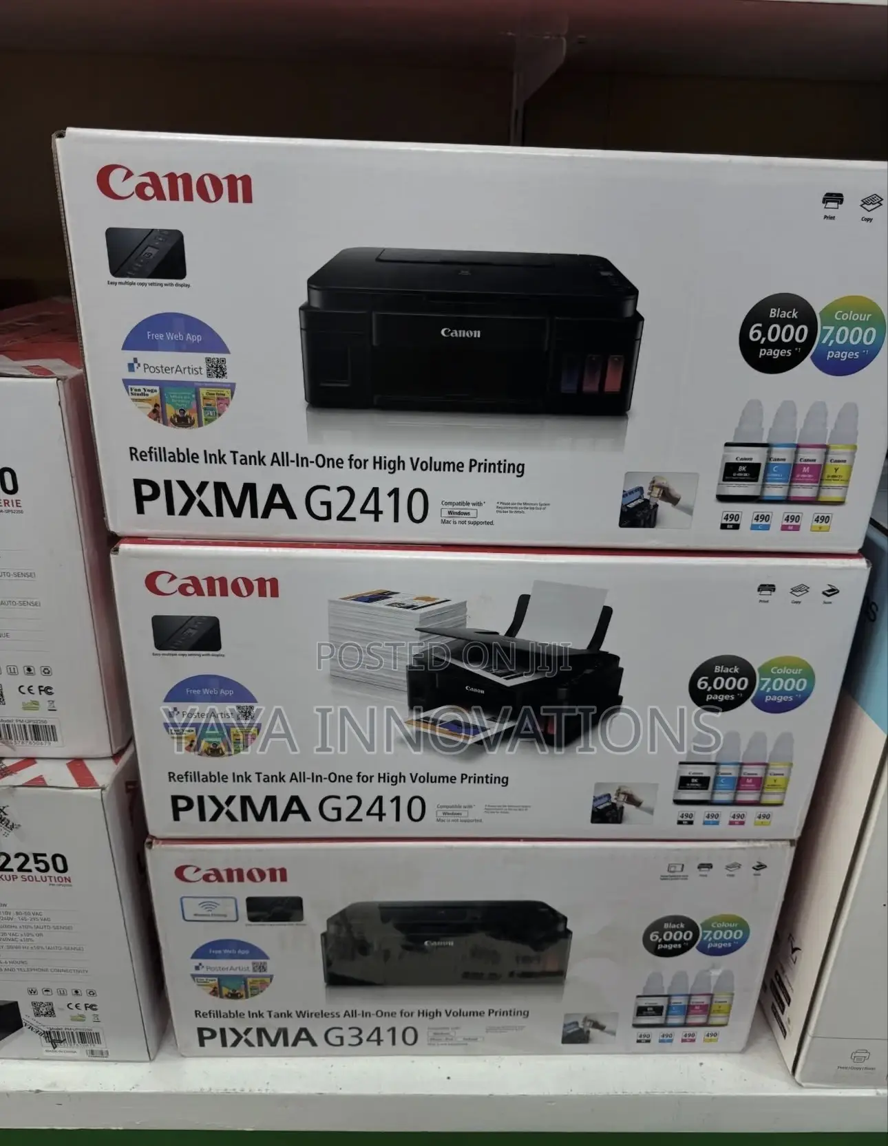Canon G2410 Color Print Scan Copy Printer
