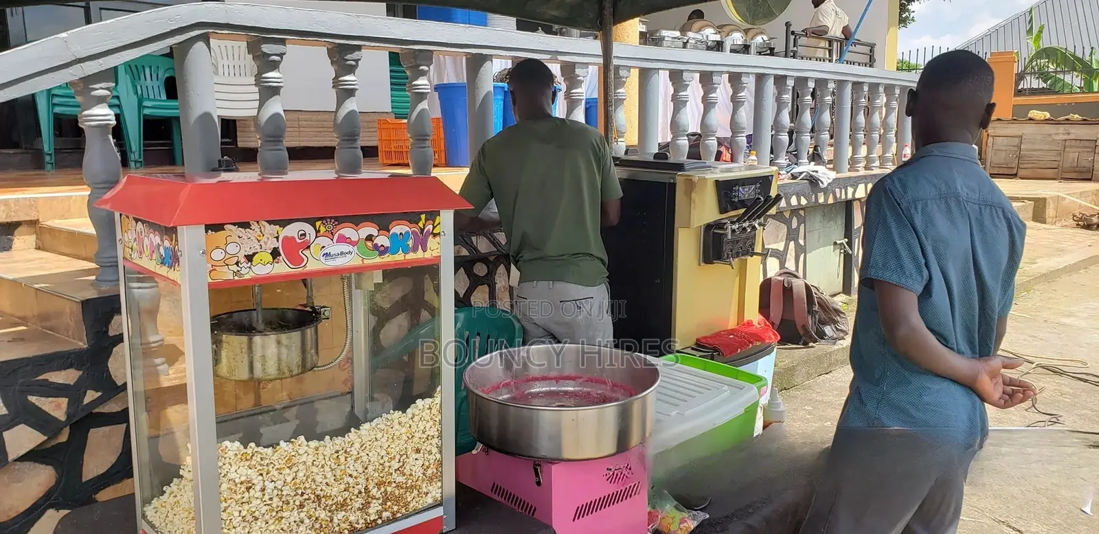 Ice Cream | Popcorn | Cotton Candy Machine for Hire