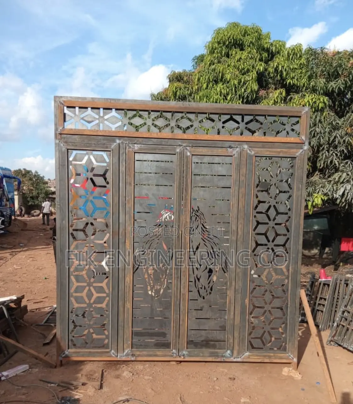 Modern CNC Opening Door