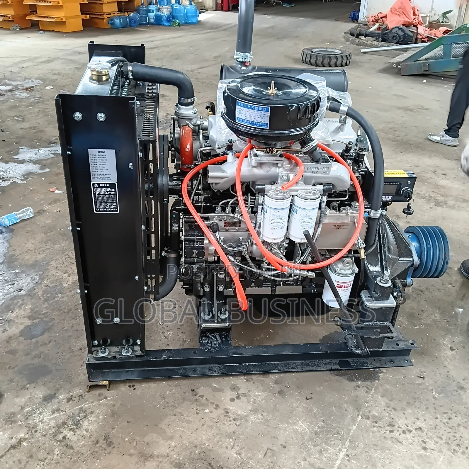 For Sale: 75kw High-Speed Diesel Engine – Perfect for Mining