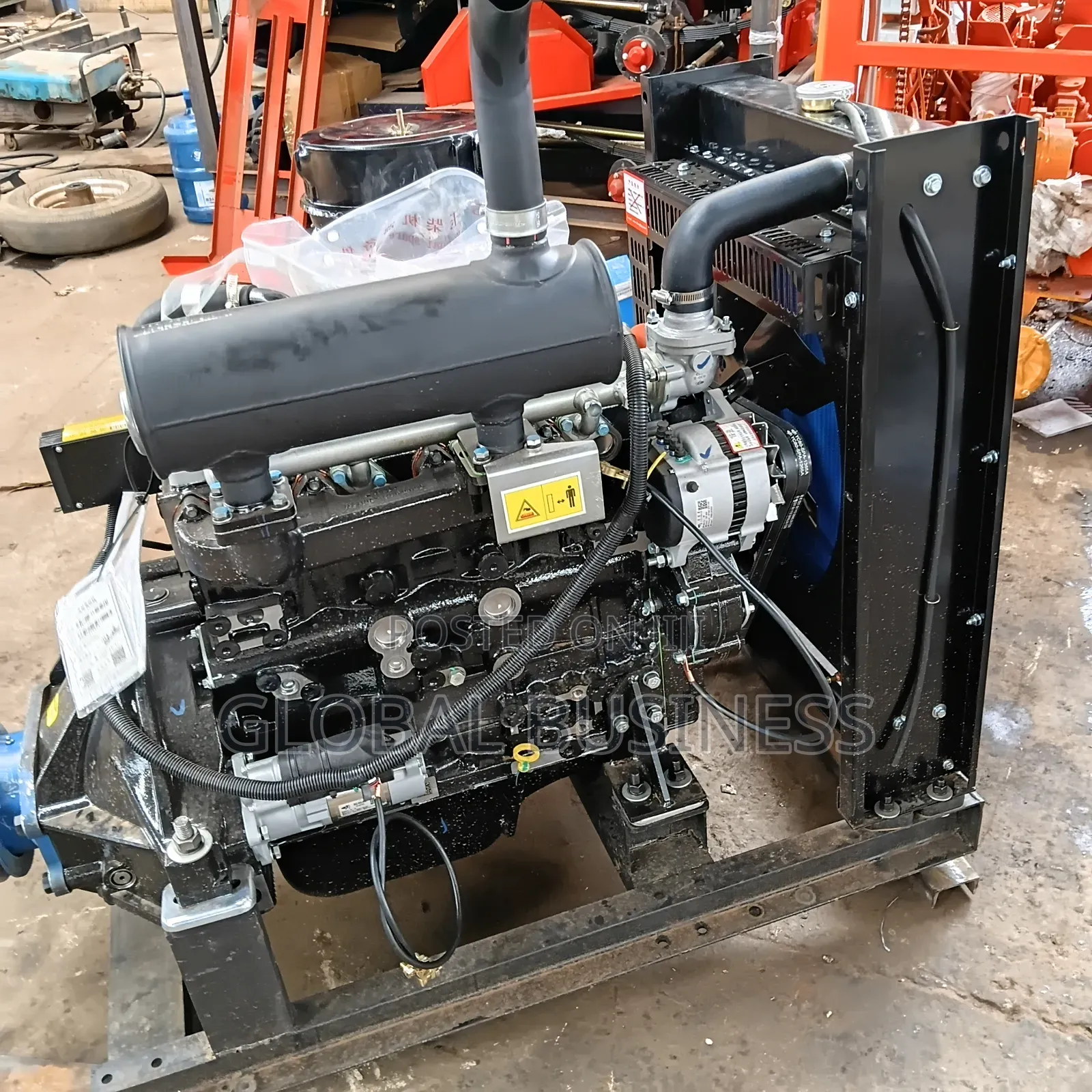 For Sale: 75kw High-Speed Diesel Engine – Perfect for Mining
