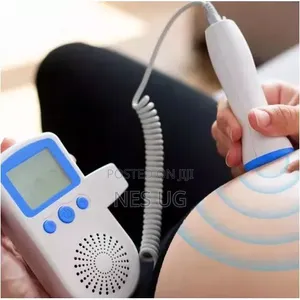 Fetal Doppler Portable Handheld Baby Heart Rate Monitor - White