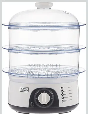 Black+Decker 3 Tier Food Steamer