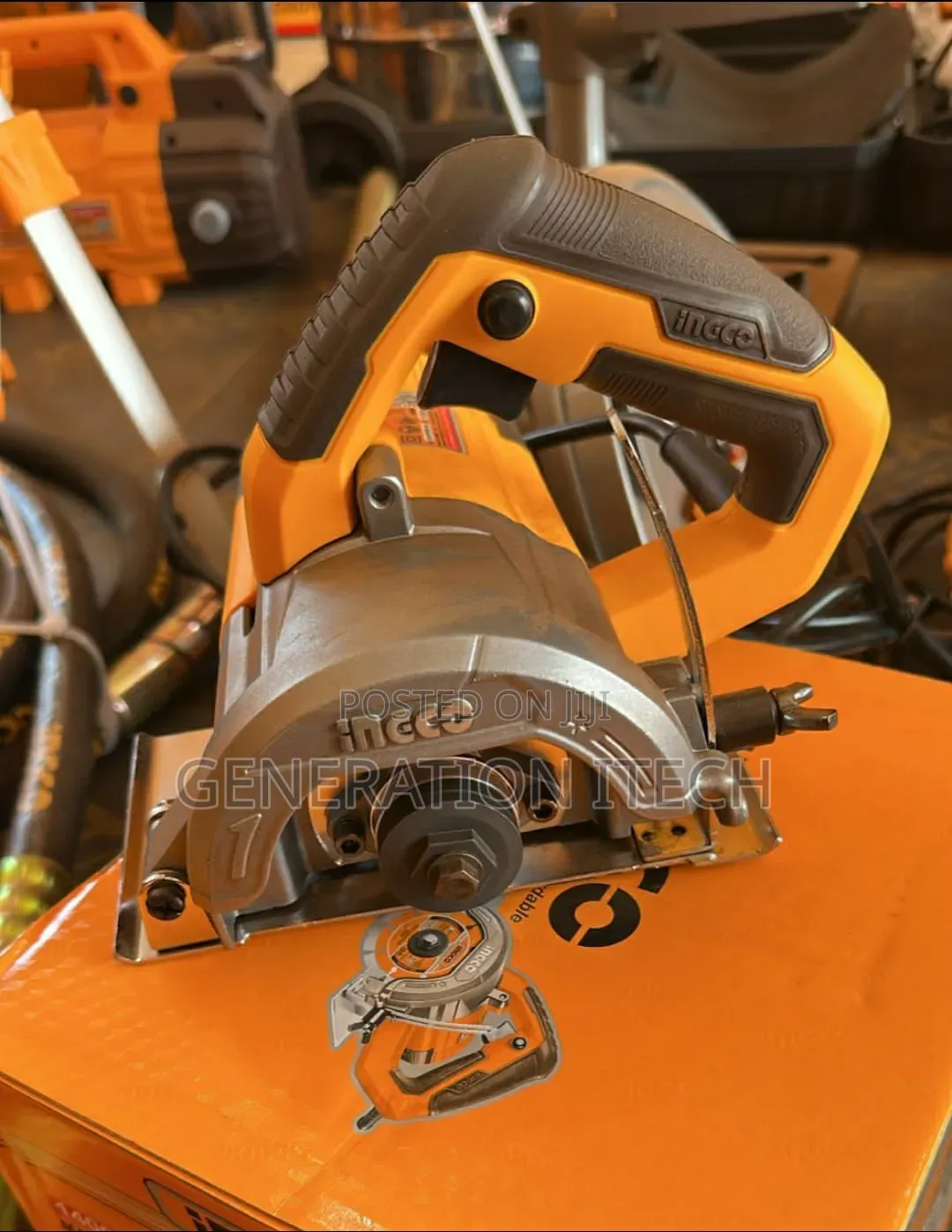 Ingco 1400w Corded Electric Marble Cutter 110mm, 13000rpm
