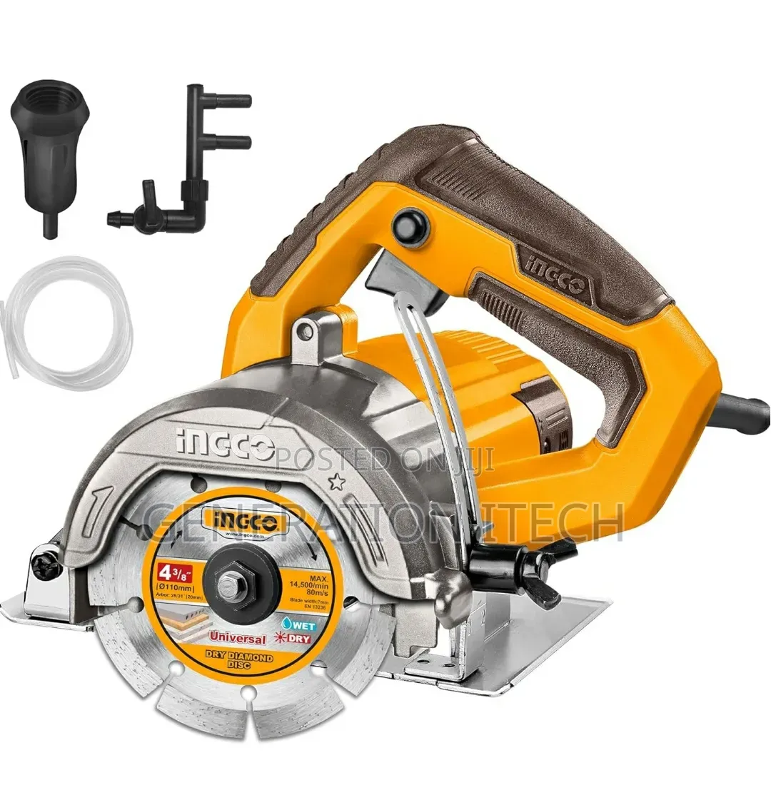 Ingco 1400w Corded Electric Marble Cutter 110mm, 13000rpm
