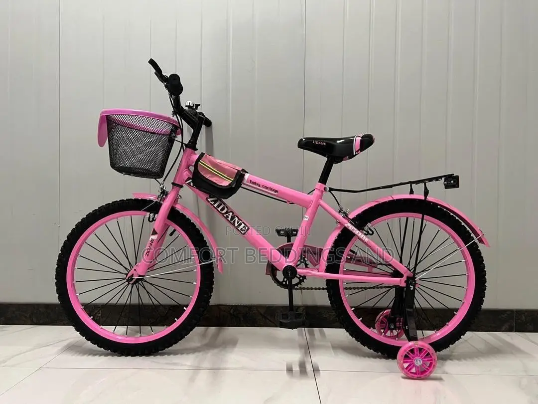 Basket Bicycle Size 20 Pink 9 to 15 Year