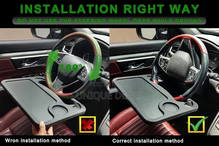 Steering Wheel Tray, Car Table Tray,