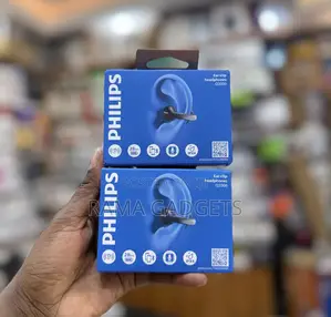 Philips Taq2000bk Open-Ear True Wireless Earbuds.