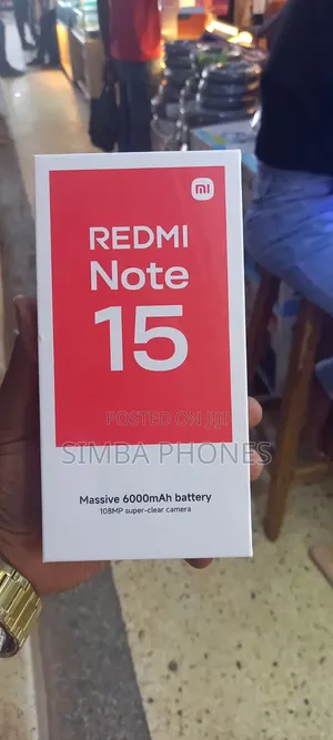 New Xiaomi Redmi Note 15 256 GB Black