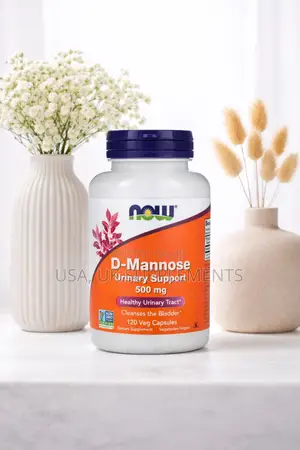 Now D Mannose 500mg 120 Veg Capsules