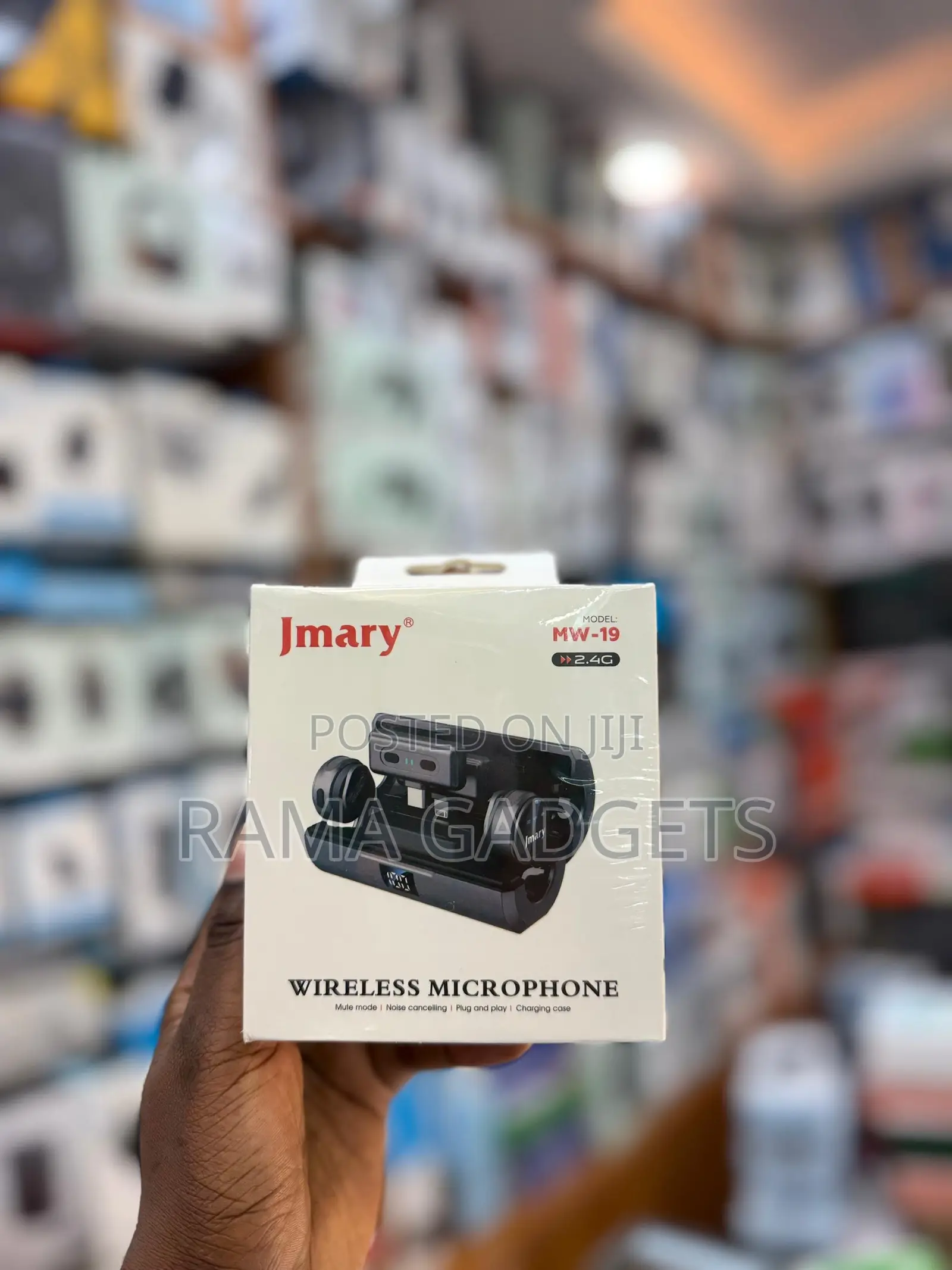 Jmary Mw-19 Dual Wireless Microphone.