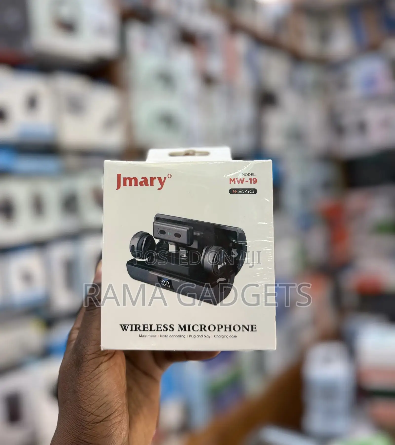 Jmary Mw-19 Dual Wireless Microphone.