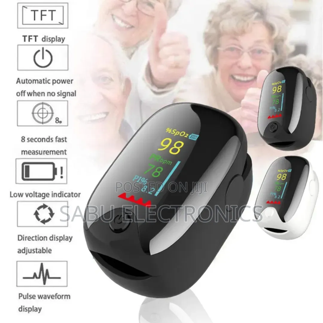 Finger Pulse Oximeter –Oxygen Level Heart Rate Monitor Pulse Reader