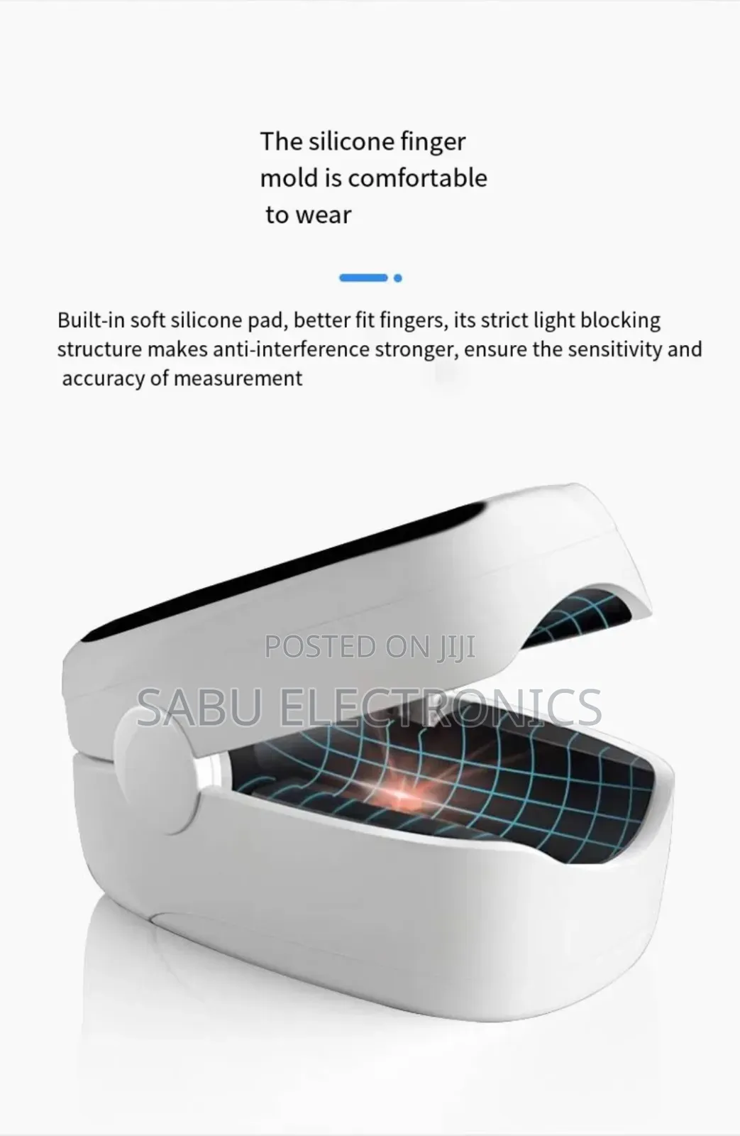 Finger Pulse Oximeter –Oxygen Level Heart Rate Monitor Pulse Reader