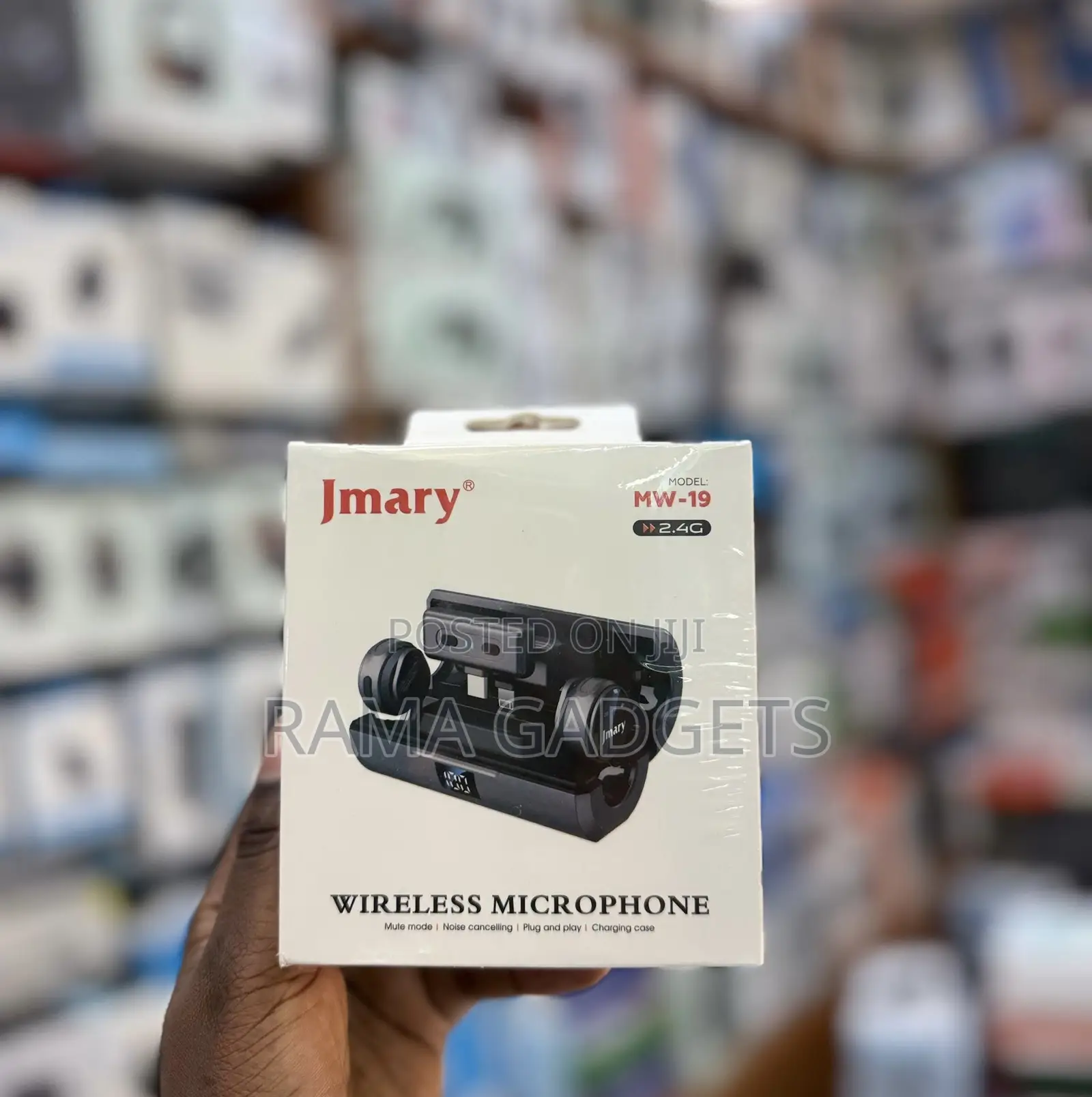 Jmary Mw-19 Dual Wireless Microphone.