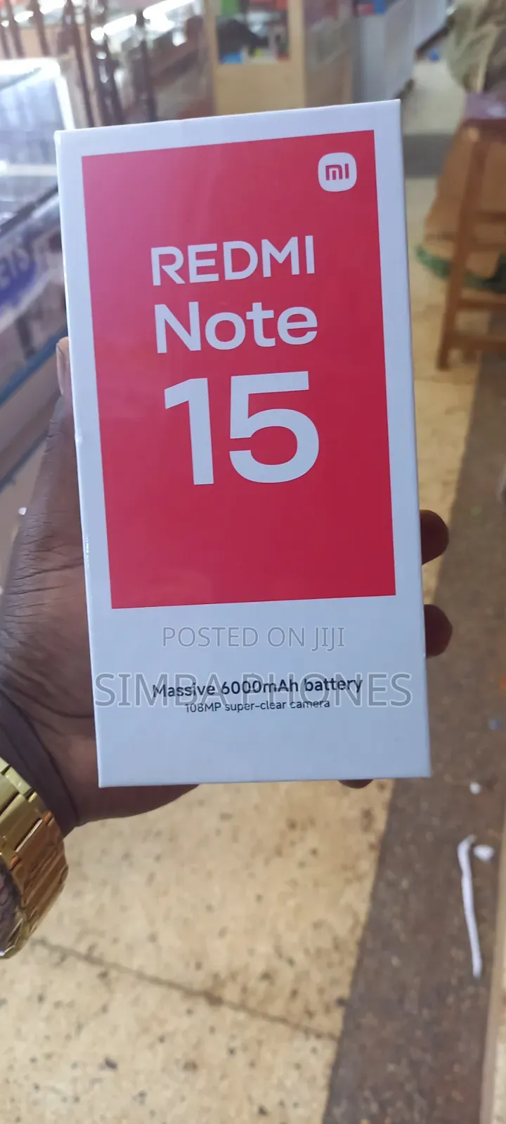 New Xiaomi Redmi Note 15 256 GB Gold