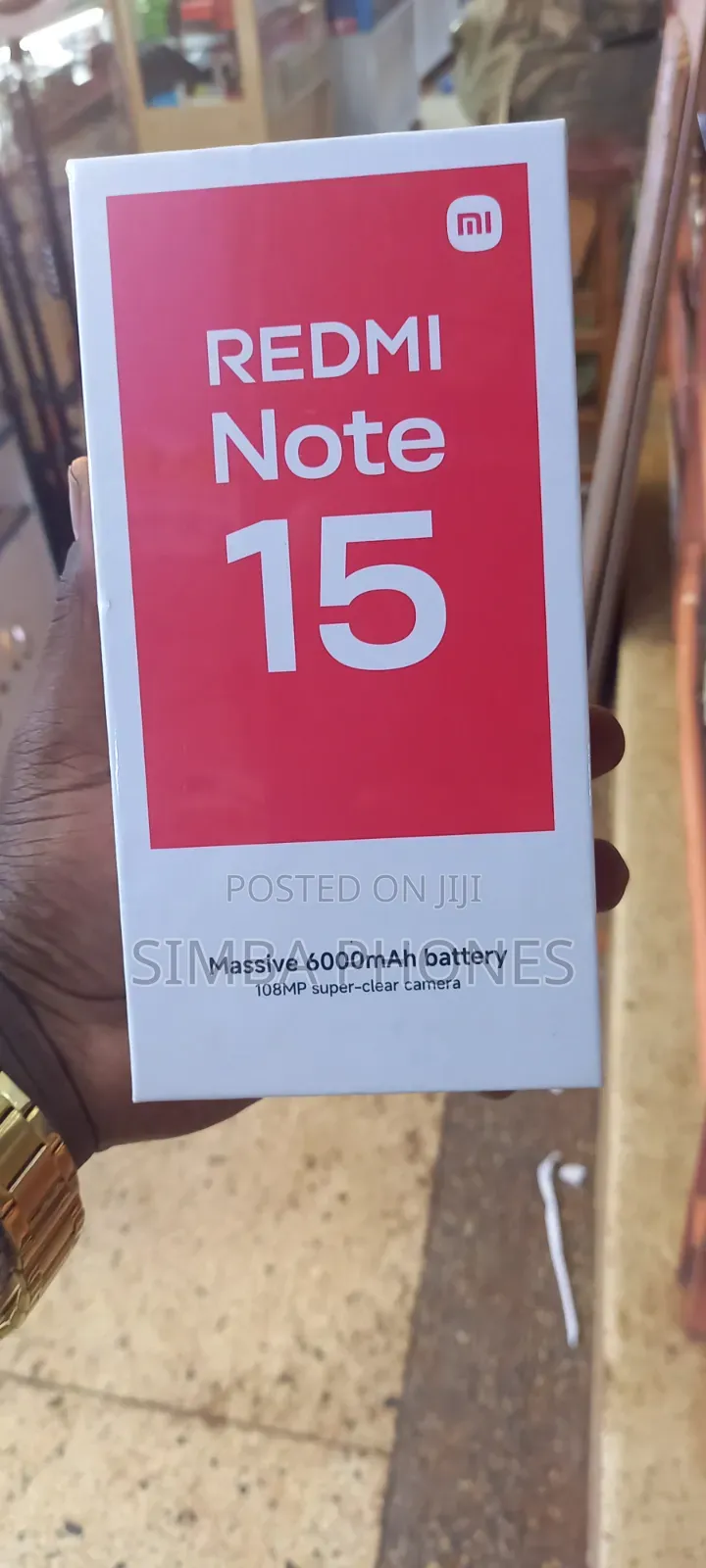 New Xiaomi Redmi Note 15 256 GB Gold