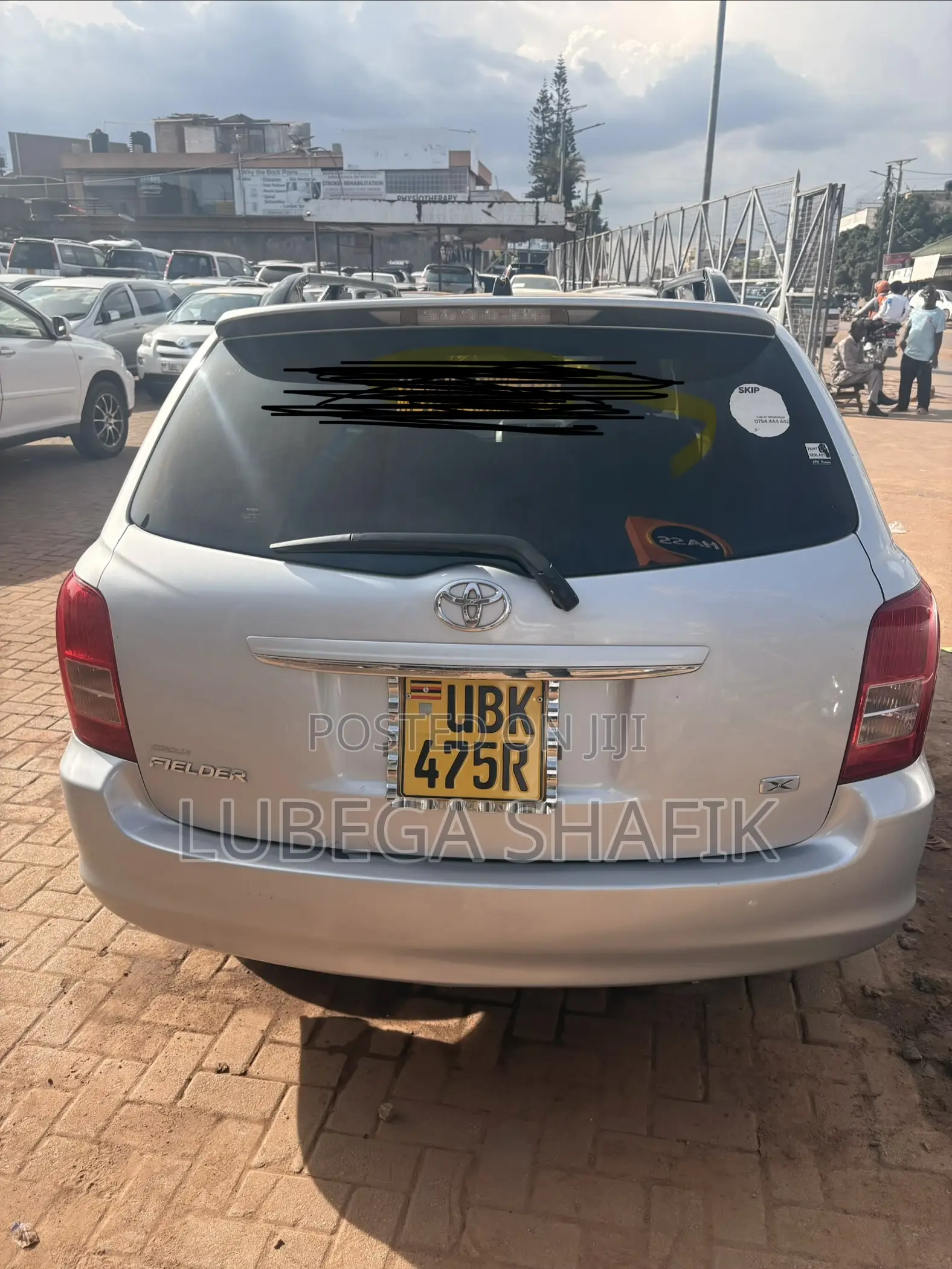 Toyota Corolla Fielder 2007 Silver