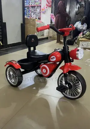 Kid’S Ride Tricycle With Front Light (1-5)Years
