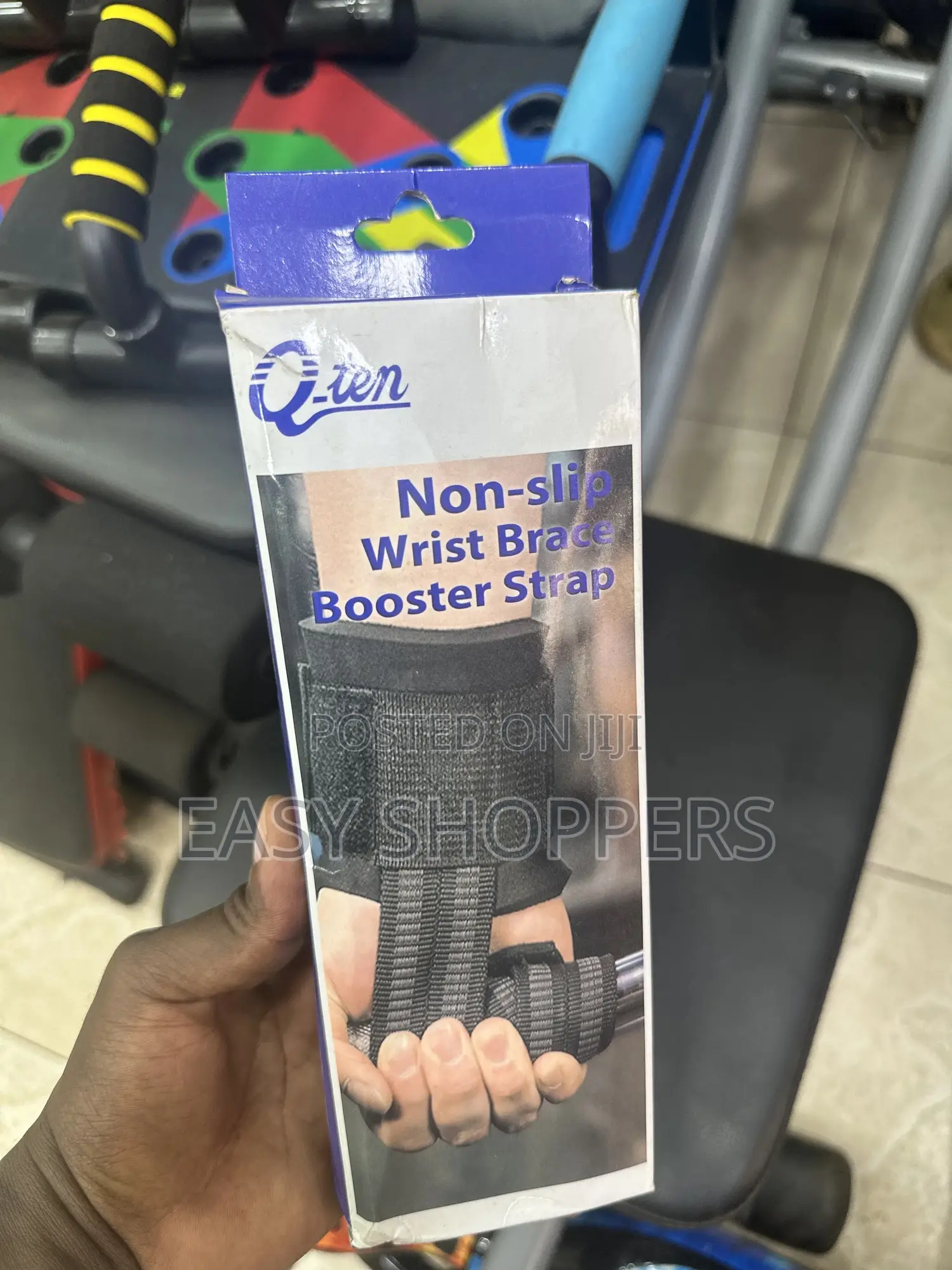 Non Slip Wrist Brace Q-Ten Wrist Brace Booster Strap