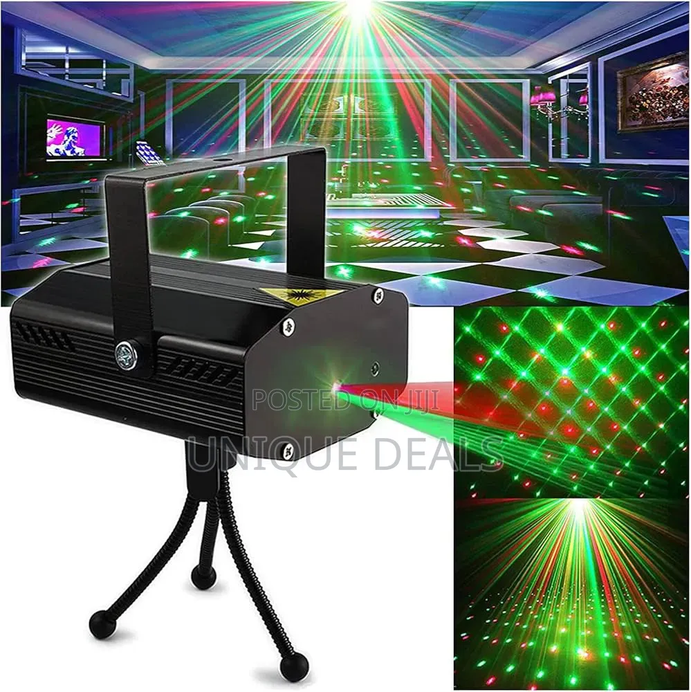 Led Mini Stage Light Laser Projector Club Dj Disco Bar Stage Light