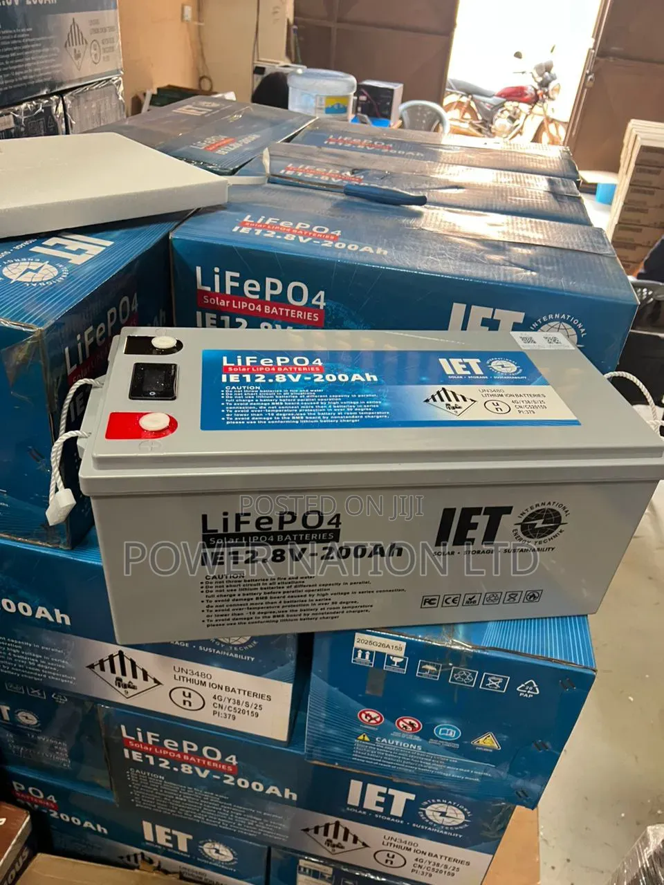 200ah 12v Iet Lithium Battery