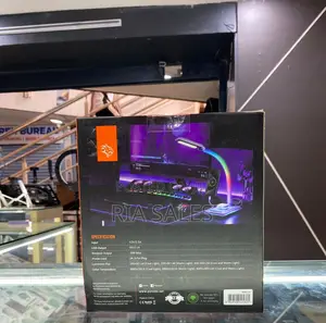 Porodo Gaming E-sports Desk Lamp With Charging Base (Model: Pdx119)