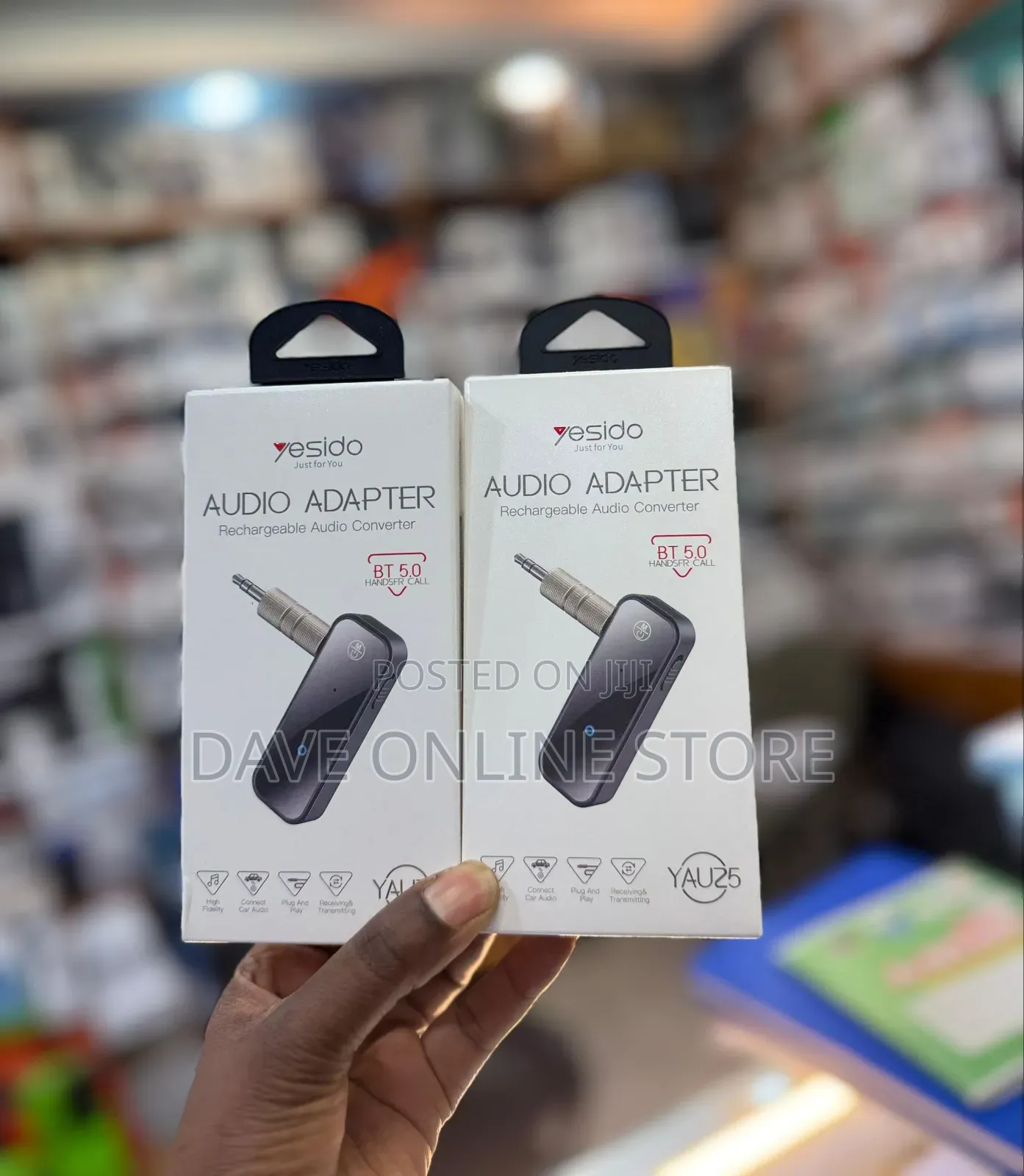 Yesido Yau25 Rechargeable Bluetooth Audio Converter