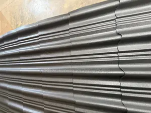 Supertile Iron Sheets G.28 Black Mat Roofings