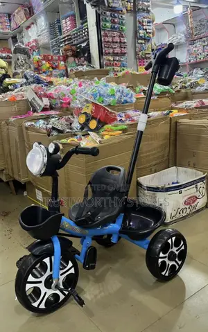 Children’S Push Tricycle With Light 1-5years