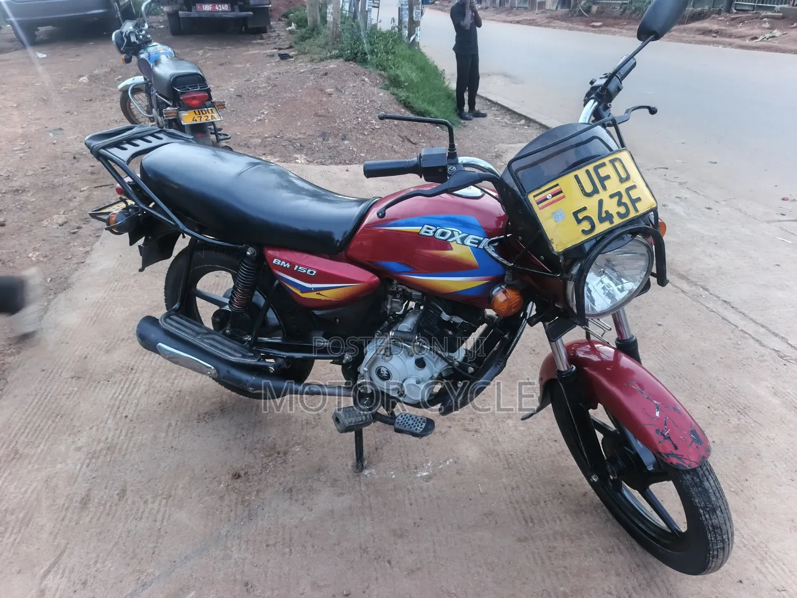 Bajaj Boxer 150 UG 2023 Red