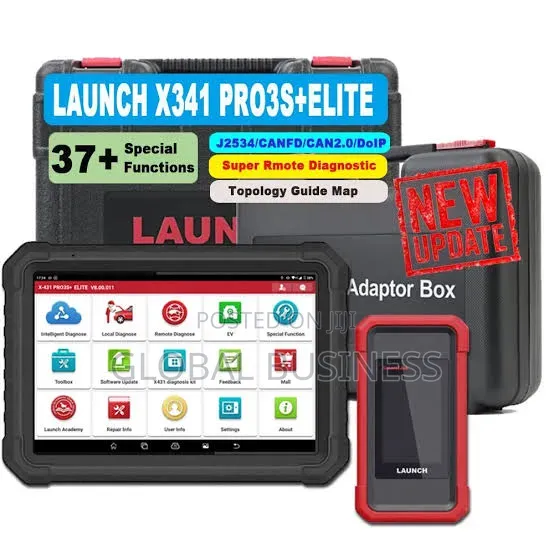 Original Launch X431 Pro3s+ Elite Car Diagnostic Tool