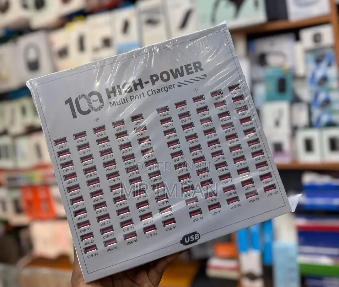 100-Port High-Power Usb Charging Station