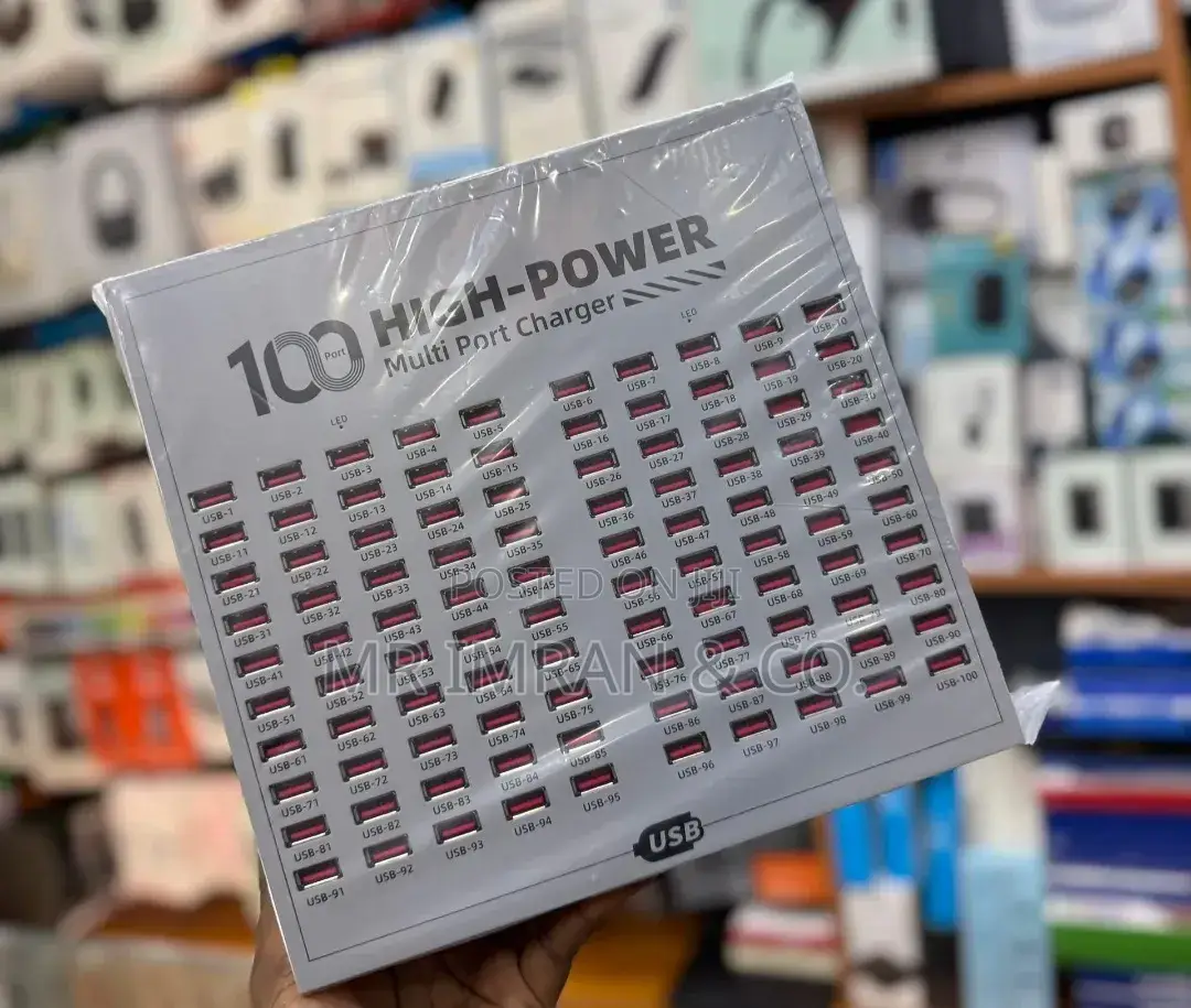 100-Port High-Power Usb Charging Station