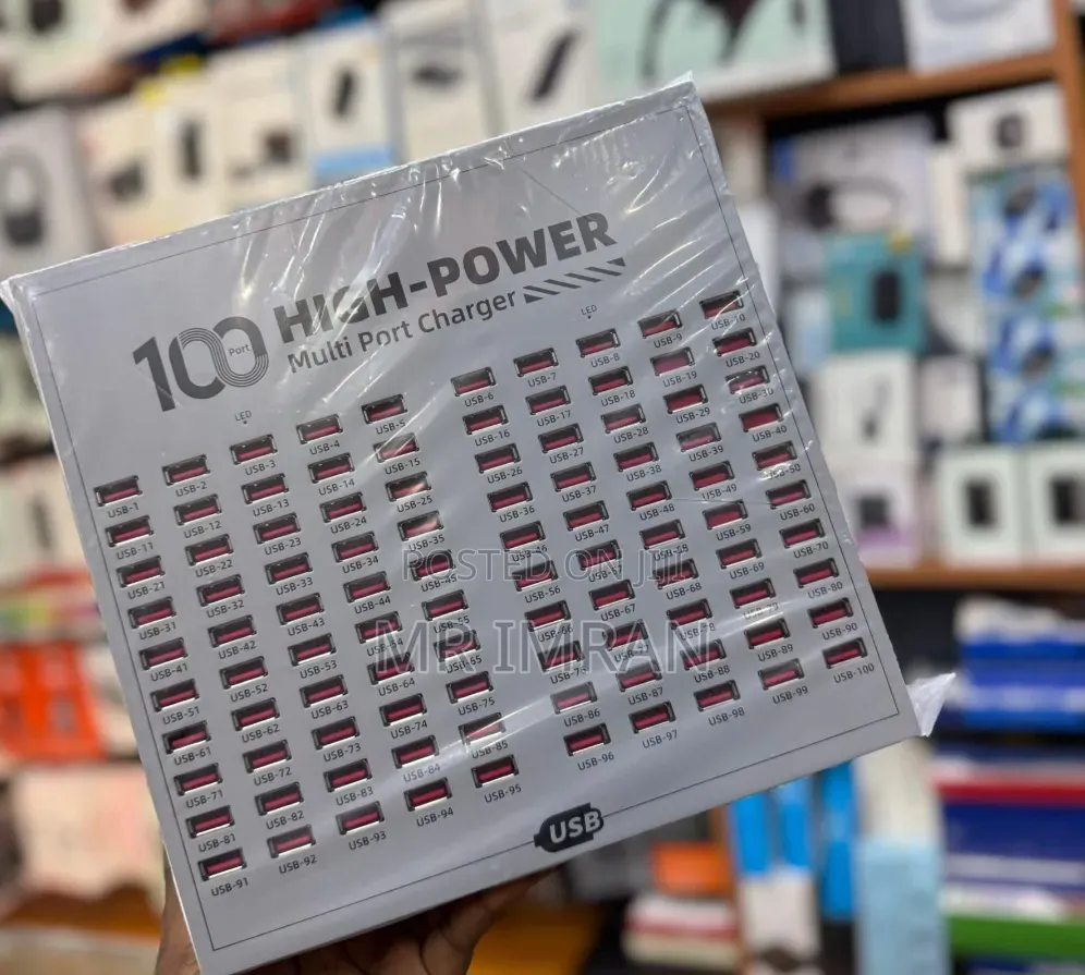 100-Port High-Power Usb Charging Station