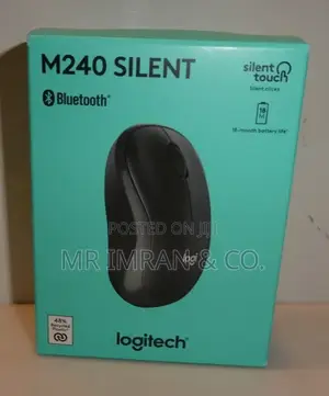 Logitech M240 Silent Bluetooth Mouse.
