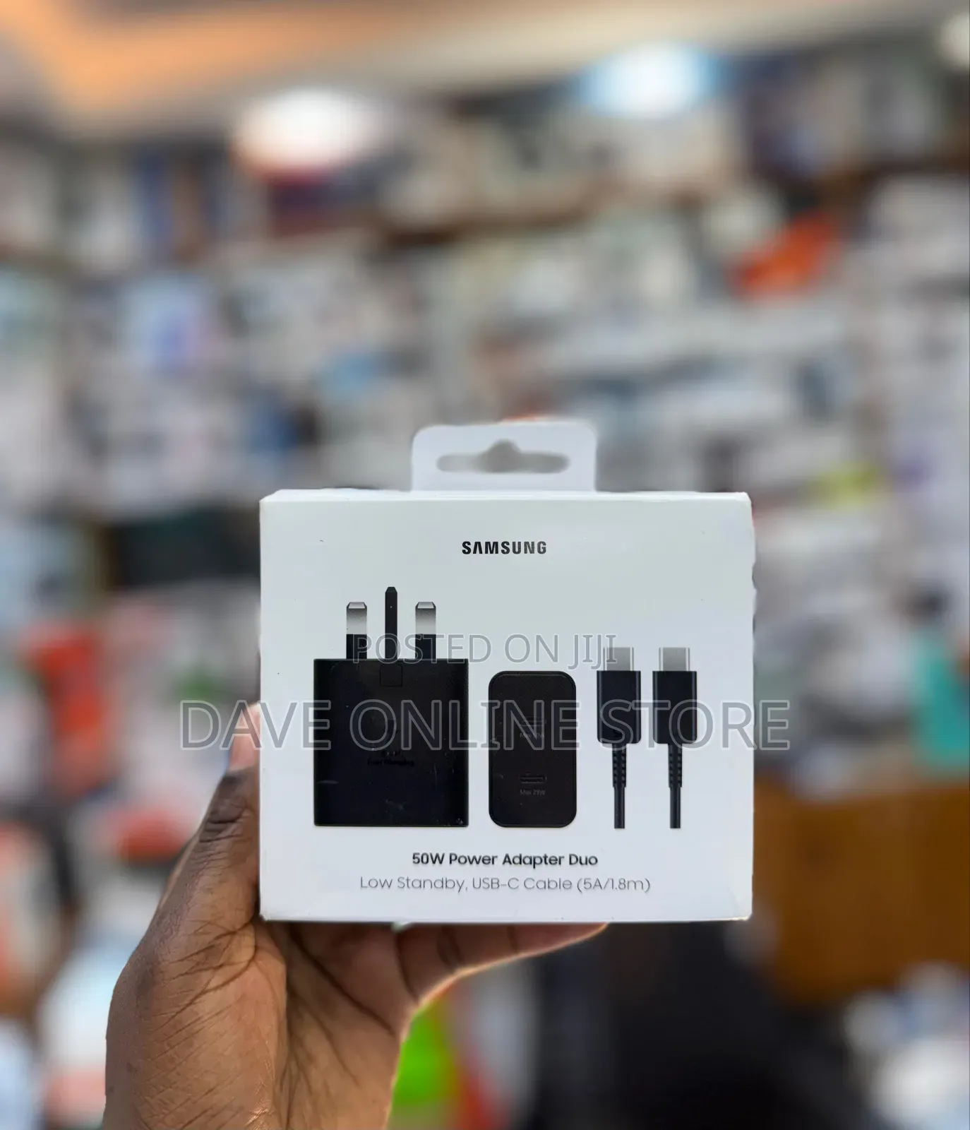 Original Samsung 50w Power Adapter Duo With 1.8m Cable