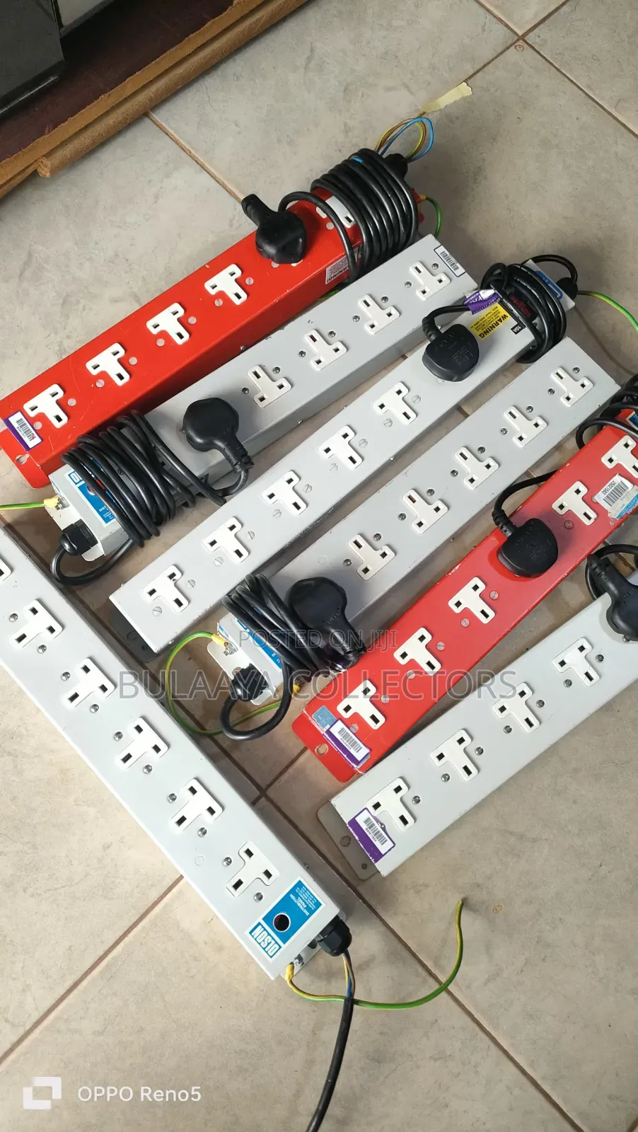 Uk Used Olson Industrial Heavy-Duty Power Extension Sockets.