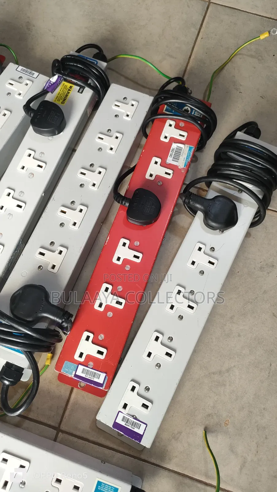 Uk Used Olson Industrial Heavy-Duty Power Extension Sockets.