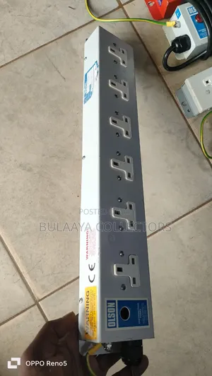 Uk Used Olson Industrial Heavy-Duty Power Extension Sockets.