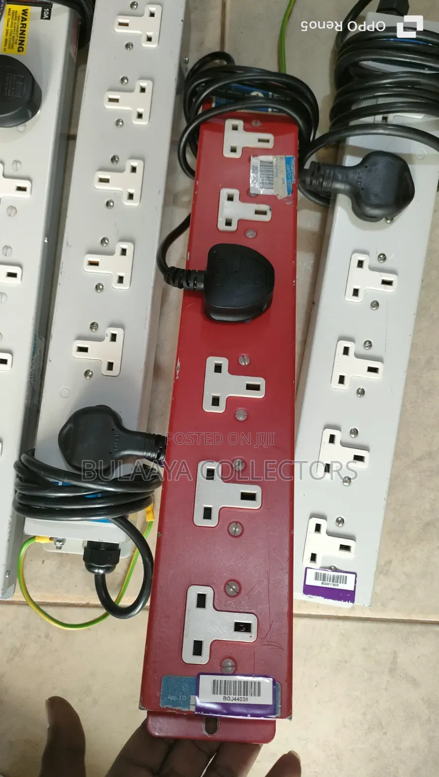 Uk Used Olson Industrial Heavy-Duty Power Extension Sockets.
