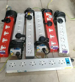 Uk Used Olson Industrial Heavy-Duty Power Extension Sockets.
