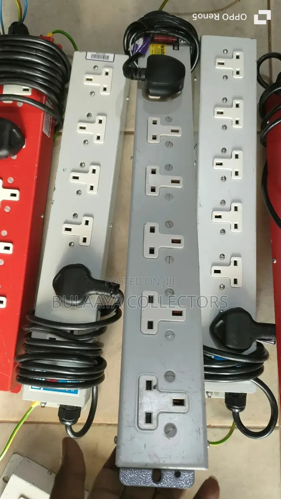 Uk Used Olson Industrial Heavy-Duty Power Extension Sockets.