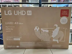 The New Lg 43" Ua80 Uhd Tv 2025 Model
