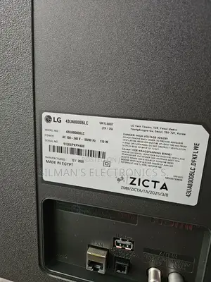 The New Lg 43" Ua80 Uhd Tv 2025 Model